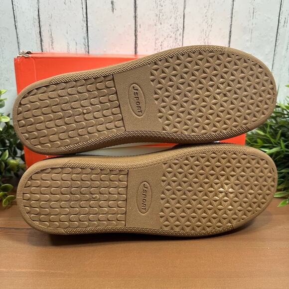 J Sport Women's Cecily White Grey Memory Foam Sneakers Size 8 - Picture 8 of 8